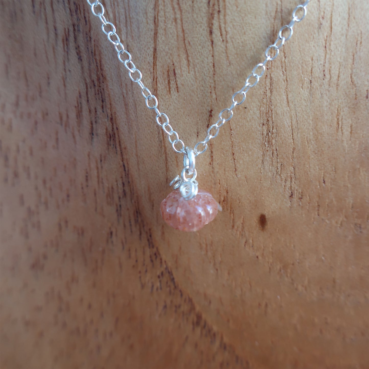 Gemstone Pumpkin Necklace