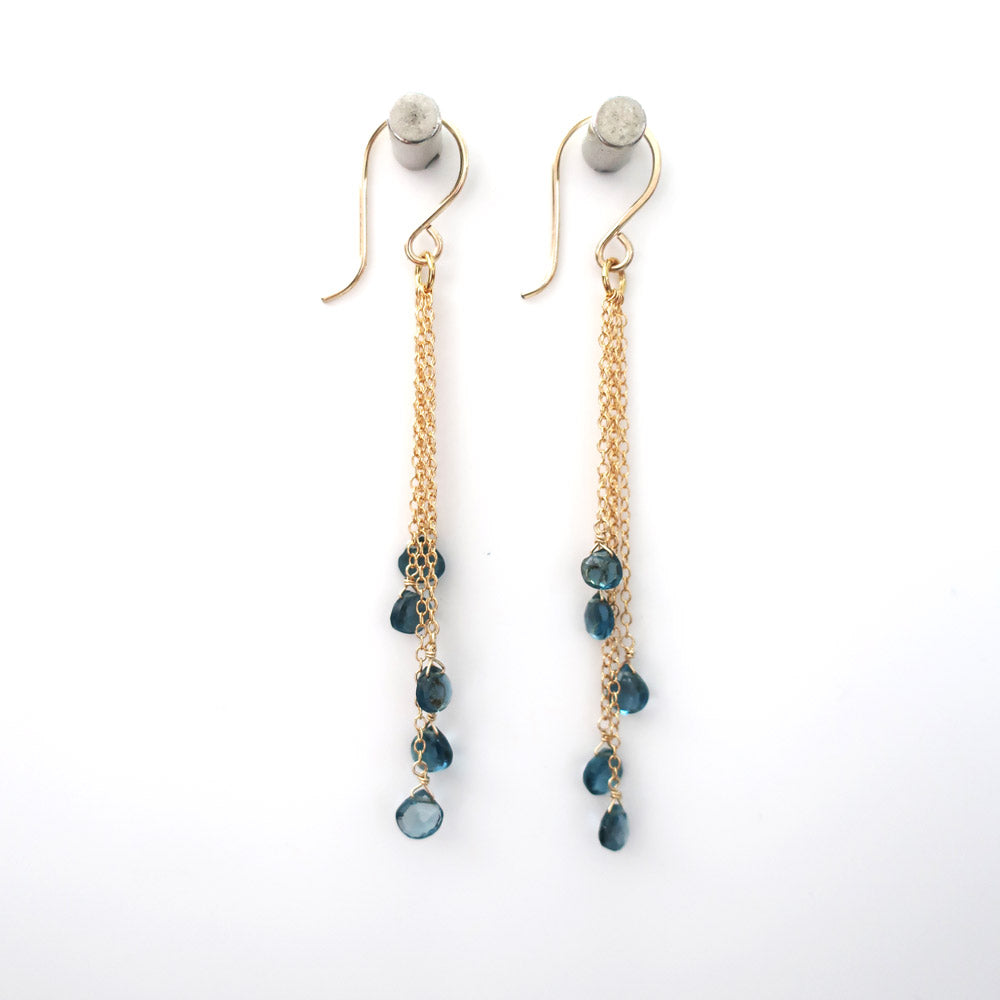Gemstone Flow Earrings