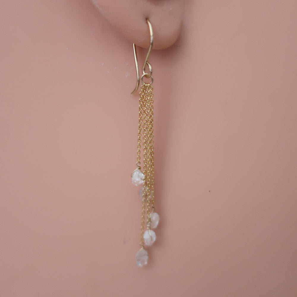 Gemstone Flow Earrings