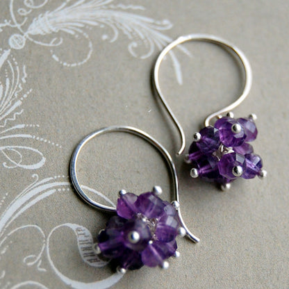 Gemstone Bouquet Earrings