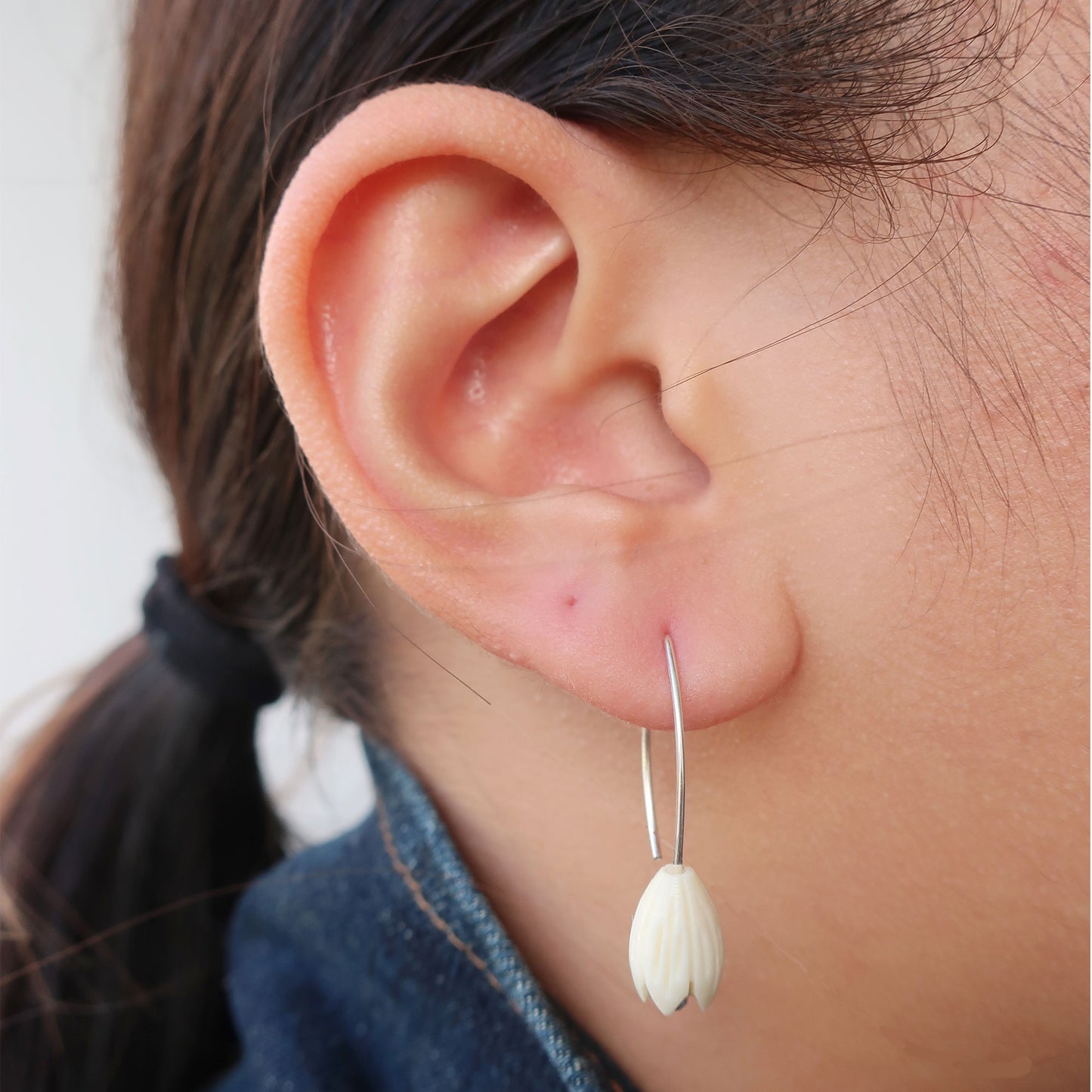 Pikake Wishbone Earrings