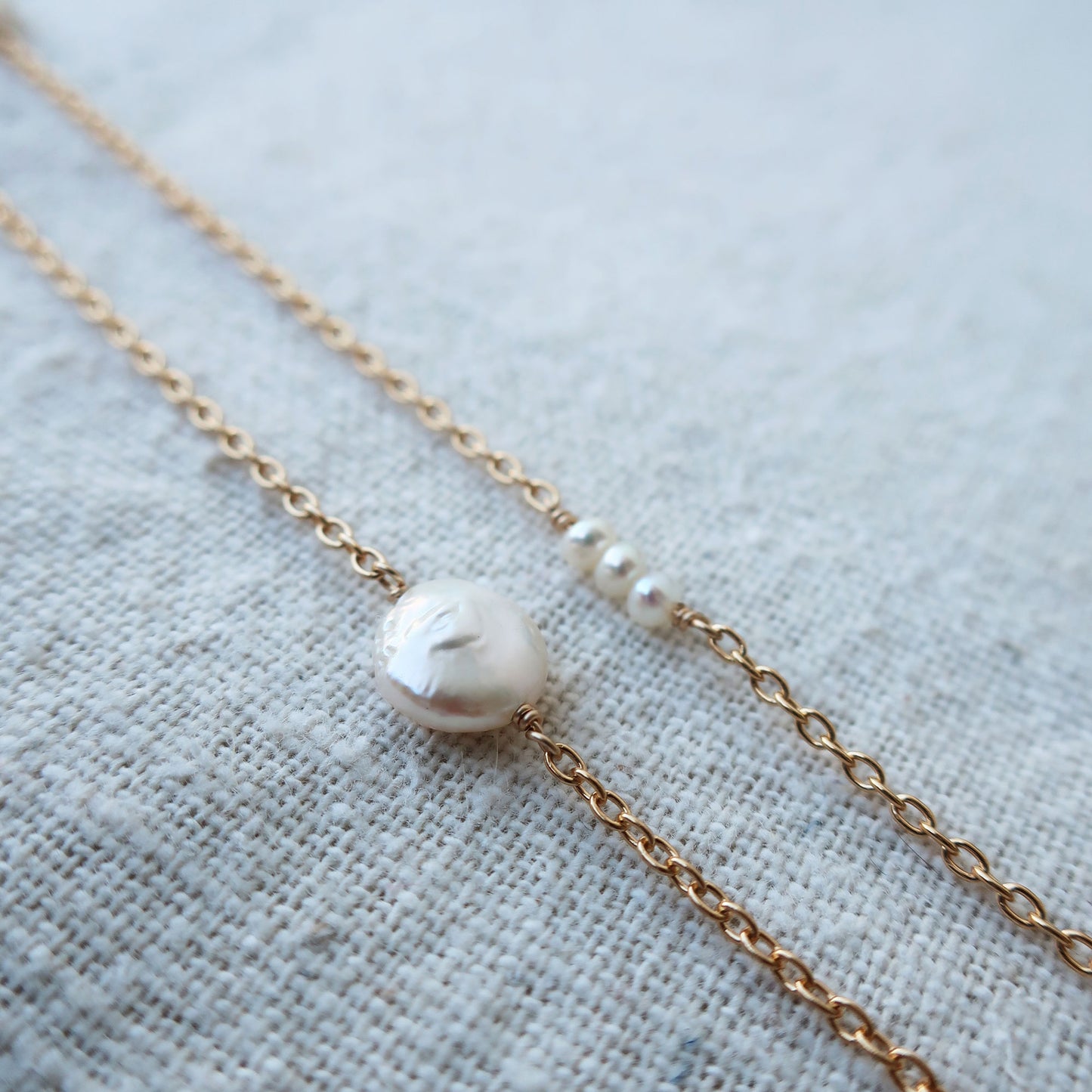 3-2-1 Freshwater Pearl Necklace