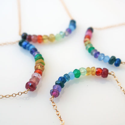 Supernumerary Rainbow Necklace