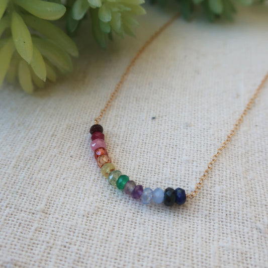 Supernumerary Rainbow Necklace